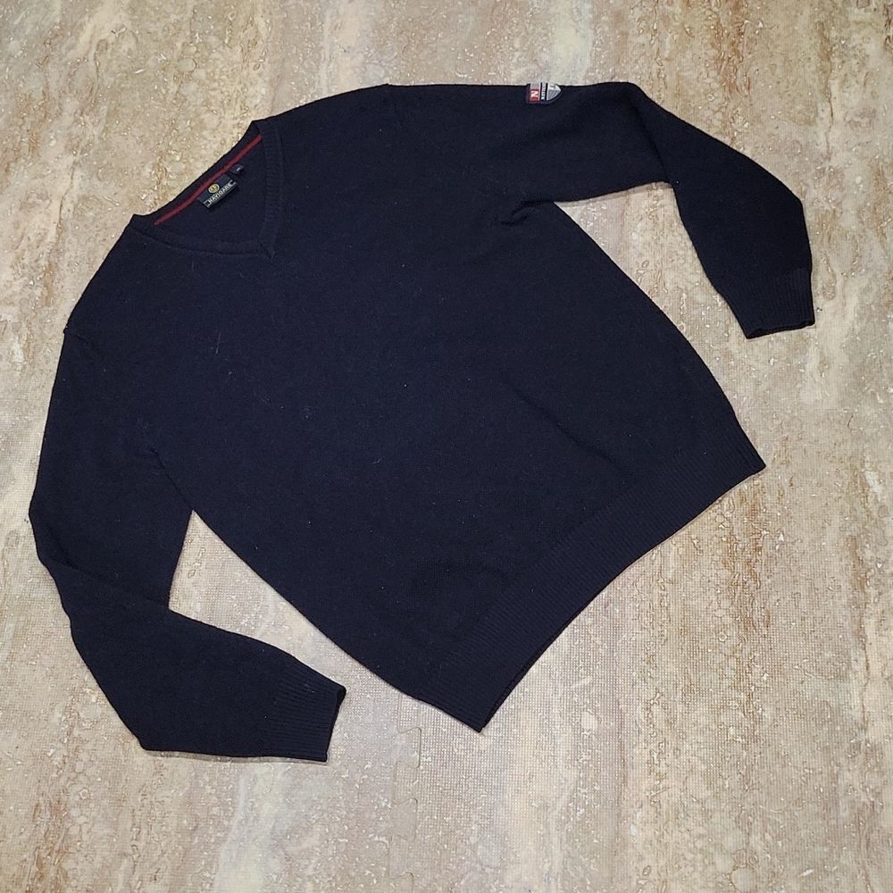 NAVIGARE YOUTH KNIT V NECK SWEATER SIZE XL